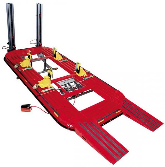 Мощный стапель Celette способен разорвать кузов, но в руках мастера позволяет восстанавливать геометрию кузовов и даже рам автомобилей.
Стапель Celette Sevenne одобрен всеми ведущими немецкими автопроизводителями и позволяет профессионально выполнять восстановление кузовов до заводских параметров, практически любых марок автомобилей.